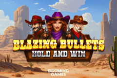 Blazing Bullets: Hold and Win logo