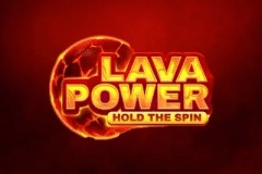 Lava Power: Hold the Spin logo