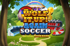 Wolf It Up! Again Soccer logo