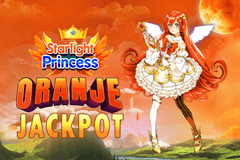 Starlight Princess Oranje Jackpot logo