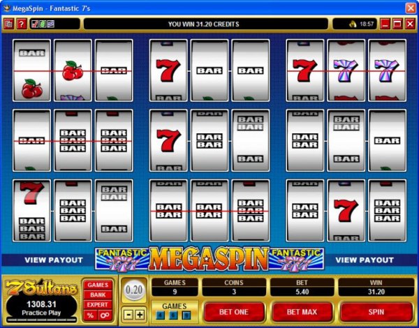 Casino Codes image of MegaSpin - Fantastic 7's