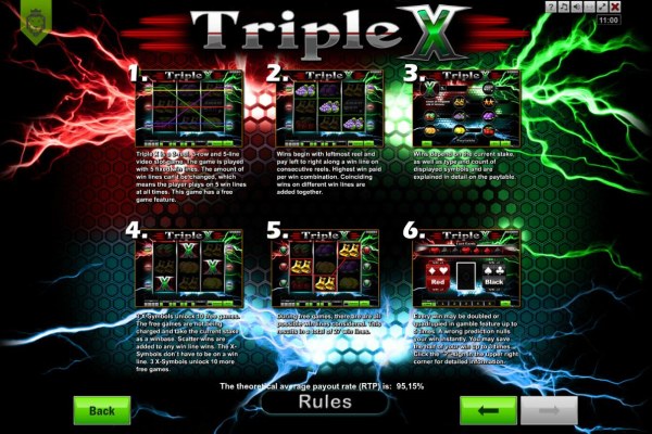 Triple X by Casino Codes
