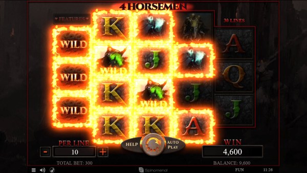 Casino Codes image of 4 Horsemen