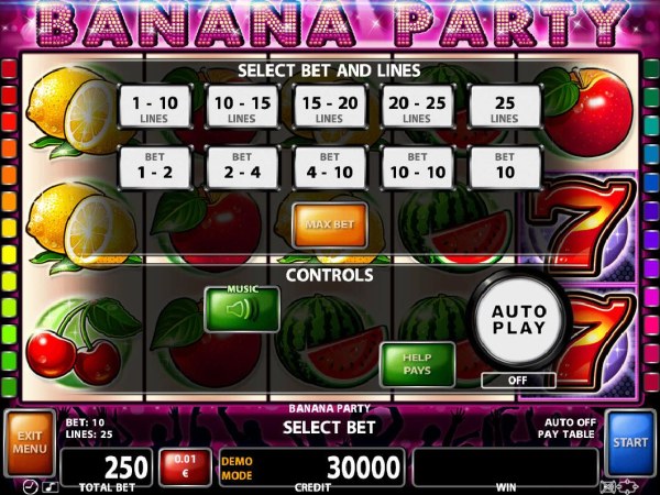 Casino Codes image of Banana Party