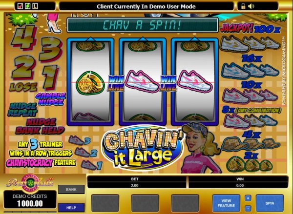 Chavin' it Large by Casino Codes