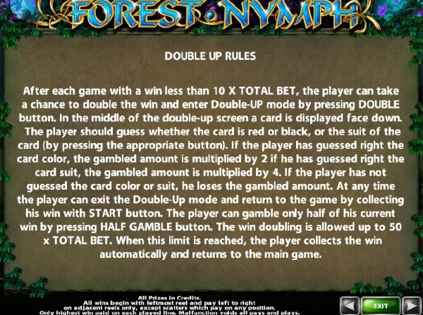 Forest Nymph screenshot