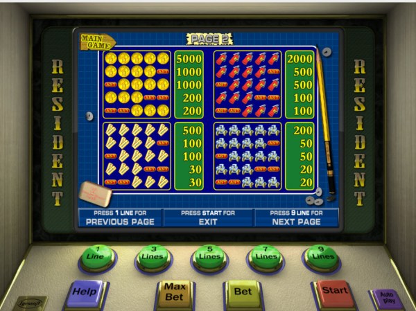 Casino Codes image of Resident
