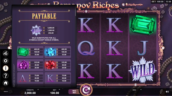Romanov Riches by Casino Codes