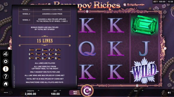Casino Codes image of Romanov Riches
