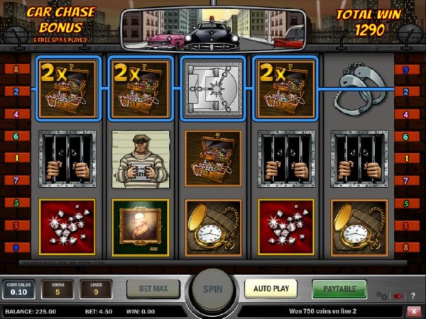 Casino Codes image of Cops 'N Robbers