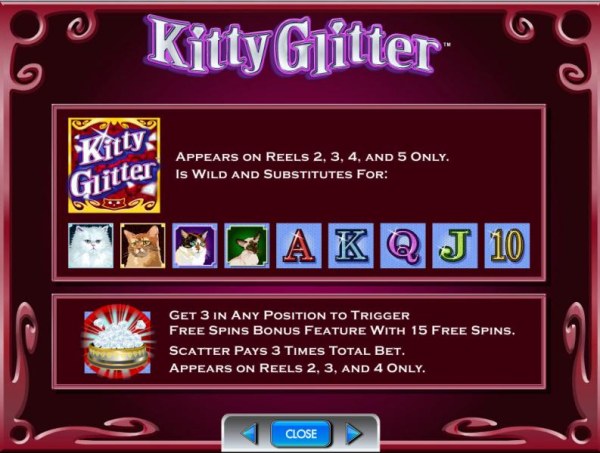 Kitty Glitter by Casino Codes
