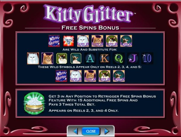 Casino Codes image of Kitty Glitter