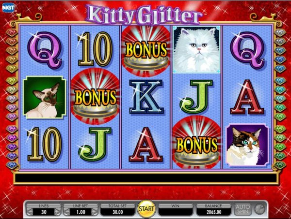 bonus game triggered by three scatter symbols by Casino Codes