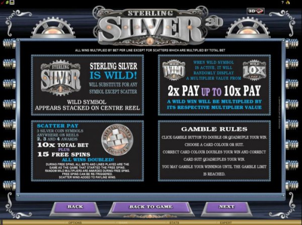 wild pays, scatter pays gamble rules and multiplier rules - Casino Codes