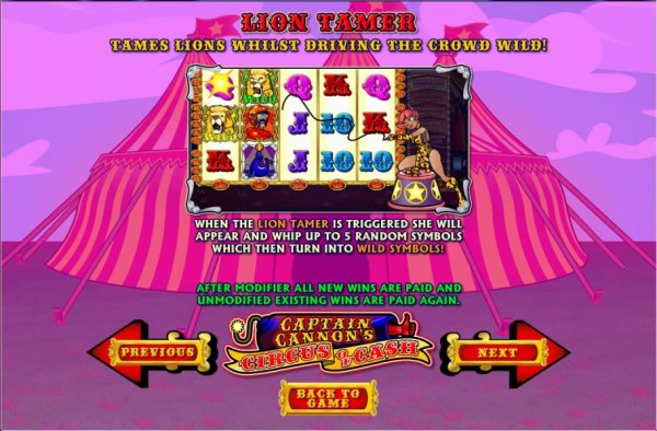 Captain Cannon's Circus of Cash by Casino Codes
