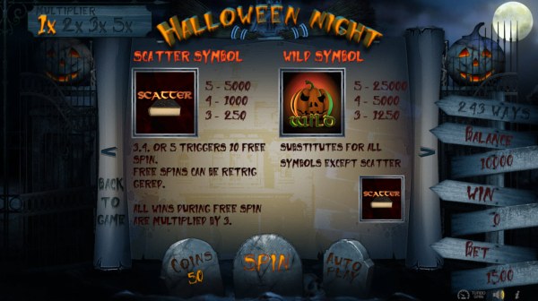 Casino Codes image of Halloween Night