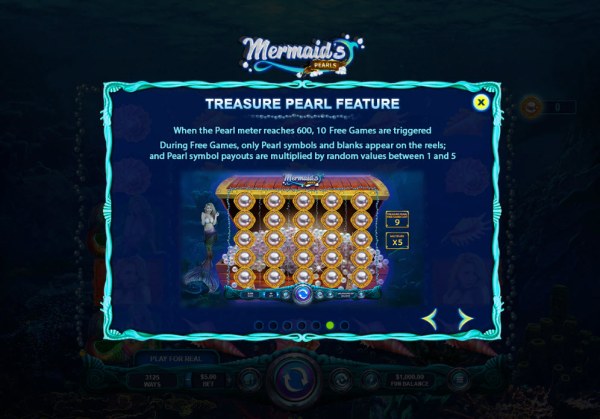 Treasure Pearl Feature - Casino Codes