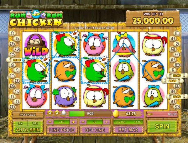 Casino Codes image of Run Chicken Run