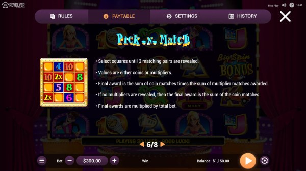 Pick'em Match Feature by Casino Codes