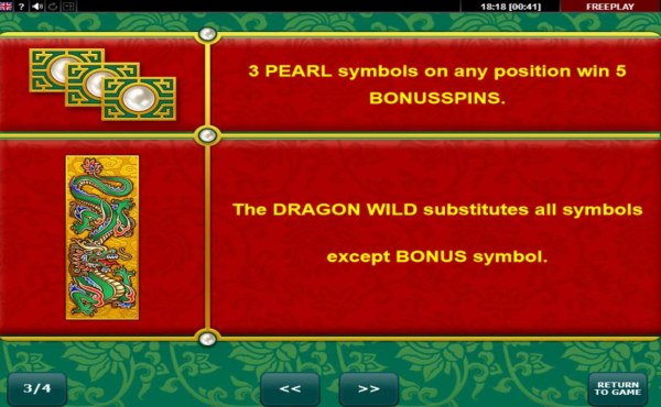 Casino Codes image of Dragon's Pearl