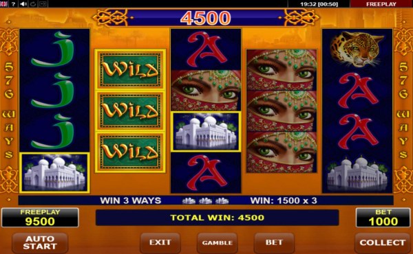 Multiple winning combinations triggers a big win - Casino Codes