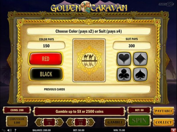 Golden Caravan screenshot