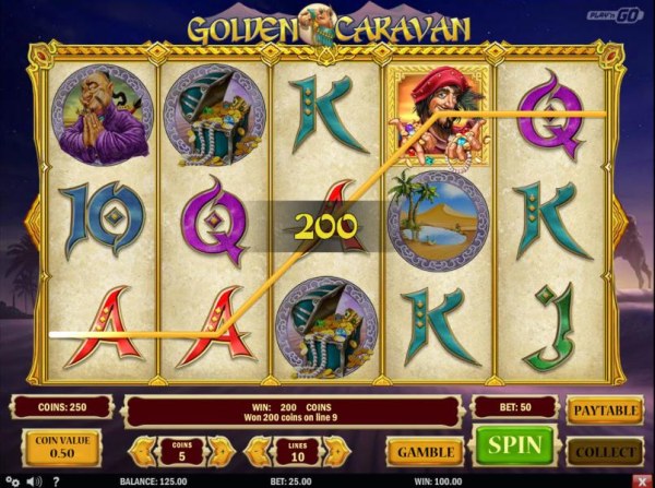 Casino Codes image of Golden Caravan