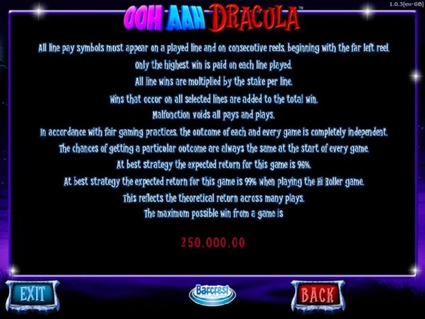OOH AAH Draclua by Casino Codes