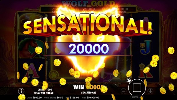 Multiple winning paylines triggers a sensational 20000 coin jackpot. by Casino Codes