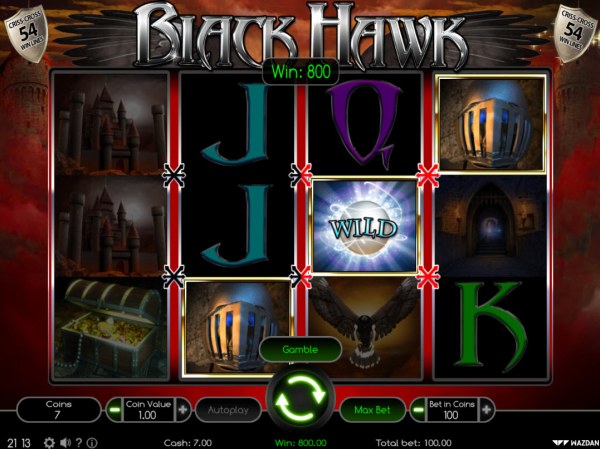 Black Hawk by Casino Codes