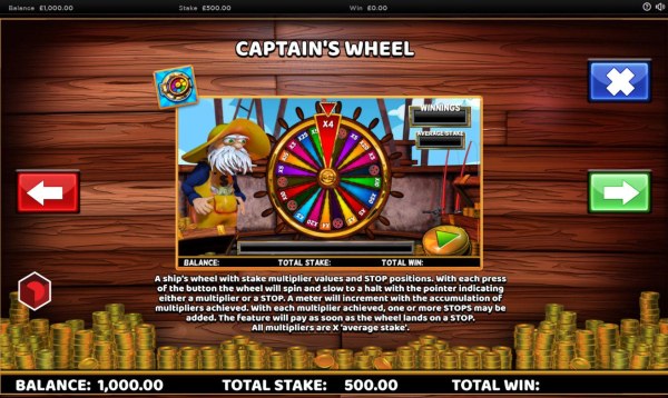Captains Wheel Rules by Casino Codes