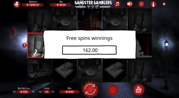 Total Free Games Payout 162 Coins - Casino Codes