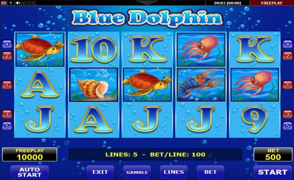 Casino Codes image of Blue Dolphin