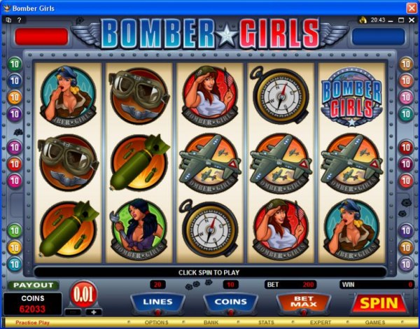 Casino Codes image of Bomber Girls