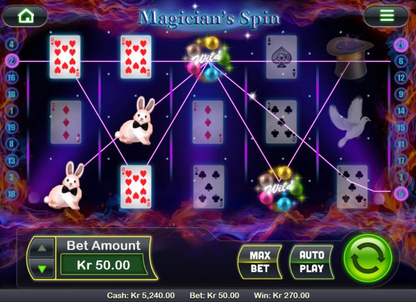 Magician's Spin screenshot