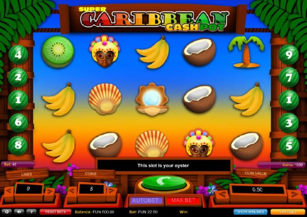 Super Caribbean Cashpot by Casino Codes