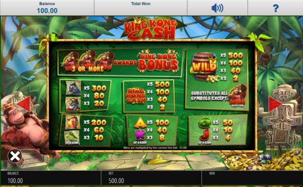 Casino Codes image of King Kong Cash