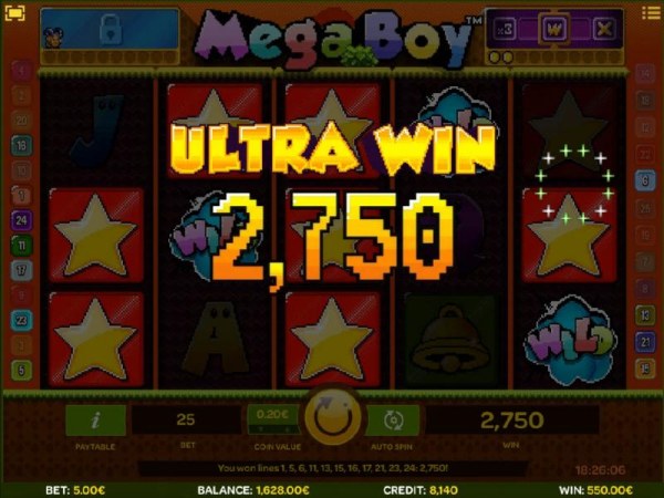 Casino Codes - A Level 2 Power-Ups feature triggers a 2,750 ultra win!