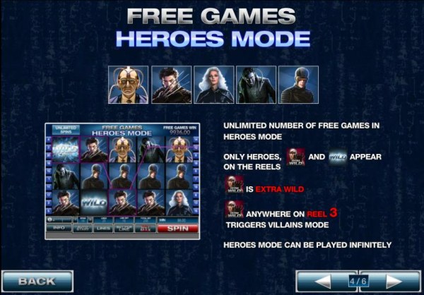 Casino Codes - unlimited number of free games in heroes mode