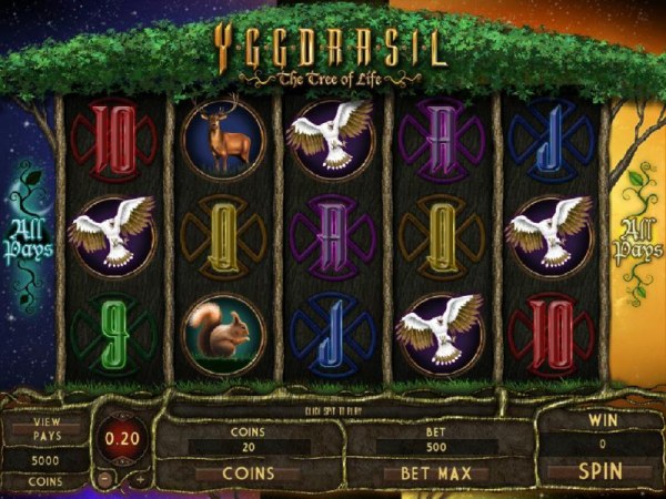 Casino Codes image of Yggdrasil The Tree of Life