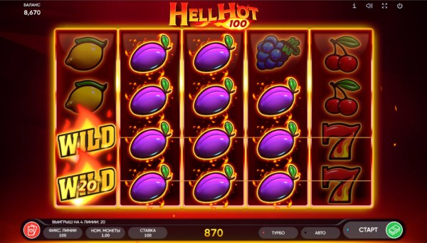 Casino Codes image of Hell Hot 100