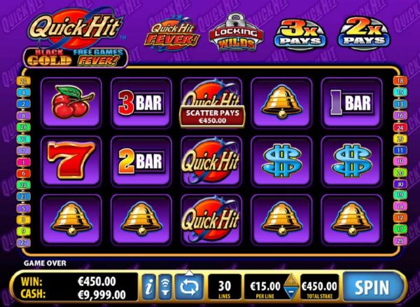Casino Codes image of Quick Hit Black Gold