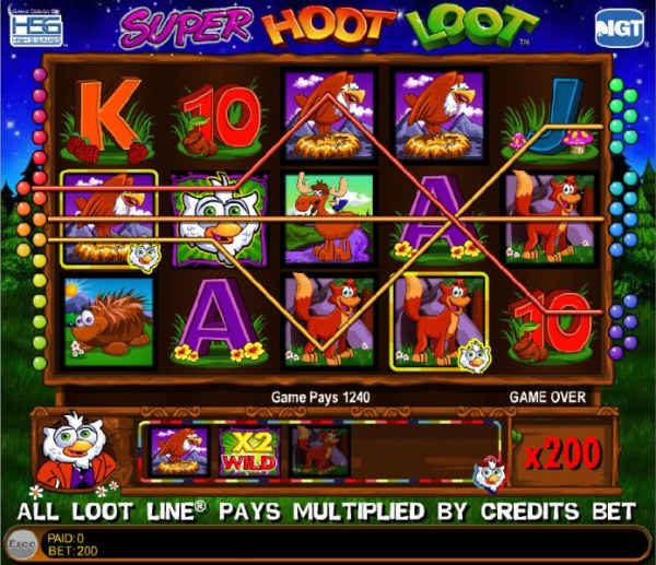 Super Hoot Loot by Casino Codes