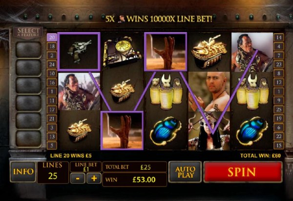 wild symbol leads to 60 coin jackpot - Casino Codes