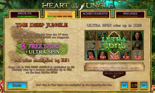 Casino Codes image of Heart of the Jungle