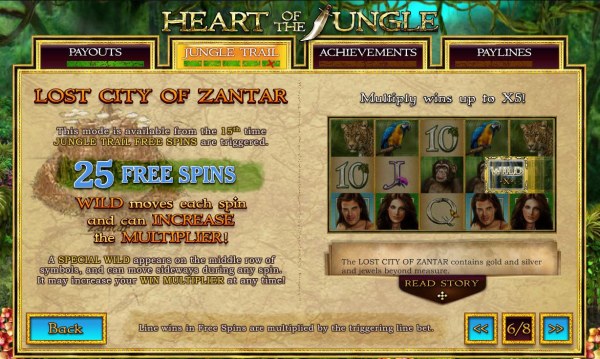 Lost City of Zantar - Multiply wins up to x5. by Casino Codes