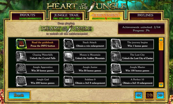 Casino Codes image of Heart of the Jungle