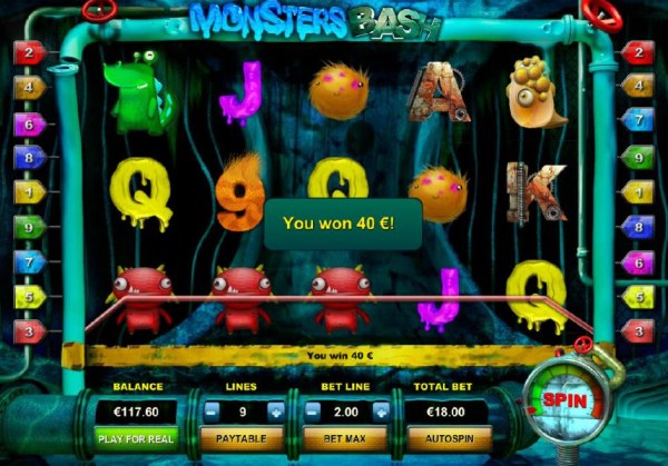 Monsters Bash screenshot