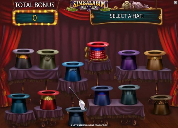 slect a hat to collect a prize award - Casino Codes