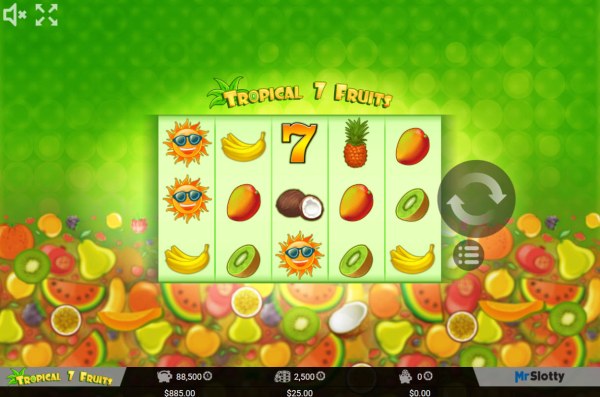 Tropical 7 Fruits by Casino Codes